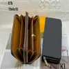 M41894 M41895 M41896 ZIPPY Wallet Mono Leather Canvas Long double Zipper Wallets Card Holder Purse Women Zip Clutches Bag nidaye2579