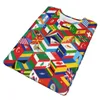 Heren t shirts promo meer dan 100 vlaggen van de landen World International Gift T-shirt Casual grafische humor R333 TOPS TEES
