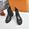 2023 Luxus Designer Beaubourg Stiefeletten Damen Schuhe Damen Mädchen Seide Rindsleder High Top Damen Flache Winterstiefel Größe 35 -42