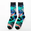 Herrensocken für Damen, bunt, Chili, Baumwolle, Neuheitssocke, lustig, für Männer, große Größe, Crew, männlich, 2 Paar, Drop #D