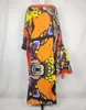 Ethnic Clothing African Dresses For Women Traditional Muslim Hijab Dress Islamic Abaya Plus Size Printed Kaftan Maxi