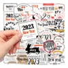 50PCS GRAFFITI Skateboard adesivos Novo 2023 para laptop de carro iPad Bicycle Motorcycle capacete PS4 Phone Kids Toys Diy Decals PVC Decoração de garrafa de água