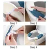 Toilet Seat Covers Winter Thickened Cover Reusable Soft Warm Fur Plush Pad Cushion Universal WC Closestool Mat Bathroom Parts