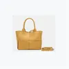 2021 22cm classique mini fourre-tout Arco femmes sac à bandoulière en cuir de vache tressé sacs à main Baguette Pouch Totes 061705-1275s