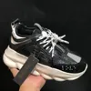 2023 Luxury Italy Casual Shoes Reflective Höjd reaktion Sneakers Black White Multi-Color Suede Leaopard Floral Arrows Tan Fluo Pink Men Women Designer Trainer