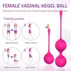 Artículos de belleza, bola inteligente, entrenador de mancuernas vaginales, enchufe femenino, entrenamiento de contracción Kegel, juguete para adultos, vibrador para mujeres