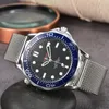 Omeg, relojes de pulsera de acero inoxidable para hombres, 2023, nuevos relojes para hombres, todos los diales, reloj de cuarzo, reloj de marca de lujo, moda para hombres m004