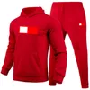 Men Sport Set Sportswear Designer Trade Clesuit Два кусочка весенних осенних курток с капюшонами и брюками теннис.