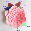 Decoratieve bloemen Diy grote gigantische papieren Rose Fleurs achtergronden