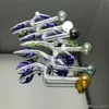 2019Colorful pan dragon marmite Verre Bbong Wwater Pipe Titane broyeur à ongles Bubblers Pour Fumer Pipe Mix Couleurs