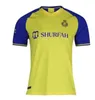 Maglie da calcio Al Nassr FC Third 3rd 23/24 Kit per bambini 2023 2024 Maglie da calcio Al-Hilal SFC Saudite Set Home Away Al Ittihad Club Cristiano RONALDO NEYMAR JR BENZEMA MANE CR7