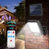LED -solenergi Split Wall Lamp 3 -l￤ge Vattent￤ta r￶relsessensor Lampor Garden Street Lighting Solar Lamp f￶r tr￤dg￥rds s￤kerhet V￤ggljus