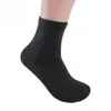 Men's Socks 10 Pairs Cotton Fiber Ultra-thin Elastic Silky Short Silk Stockings Men Ankle High For Male