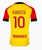 PEREIRA DA COSTA maillot RC Lens 23 24 camisas de futebol casa amarelo Saint-Barbe especial OPENDA GANAGO SOTOCA camisa de futebol 2023 crianças NOTRE SANG ESTOR FRANKOWSKI