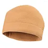 Berets Helpful Warm Hat Simplicity Non-shrinking Unsex Autumn And Winter Fleece Cap Thickened For