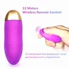 Artículos de belleza Bullet Vibrator Love Egg Control remoto inalámbrico para mujeres Estimulador de clítoris Masturbador G-Spot Vaginal Ball Vibrating sexy Toy