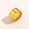 Luxuriöser Designer-Ring, modischer Schmuck, vergoldetes Kupfer, Diamant-Alphabet-Liebesring, Markenaccessoire, Geschenk, Schraubringe für Frauen, die nie verblassen