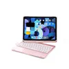 360 obrotowa klawiatura bezprzewodowa Bluetooth 7 Kolory LED LED -LED Touchpad Flip Cover z uchwytem ołówkiem na iPad Air 10.9