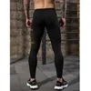 Active Pants Goth Clothes Men's Fitness Camouflage Leggings With Pockets Pro Training Running Quick-Torking High-Strech Sports Tights