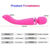 Articoli di bellezza 20 Velocità Dildo Vibratore Bacchetta magica Massaggiatore vaginale G-Spot Stimolatore clitorideo Motori doppi Giocattoli sexy per donne Adulti