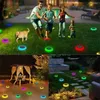 Outdoor 2/4PCS Solar Lawn Lampen Waterdichte kleurtuinlichten Decoratie Courtyard Pathway Landschap voor feesthuwelijk