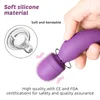 Articles de beauté Mini gode AV vibrateur stimulation du clitoris féminin à dix fréquences Chargement USB Baguette magique G-Spot produits sexy pour adultes