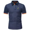 Polos pour homme POLO à manches courtes pour homme Haut graphique brodé