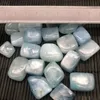 Garden Decorations Natural Aquamarine Crystal The Square Mineral Quartz For Home Decoration Stone Magic Repair Healing Specimen