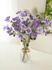 Decorative Flowers Artificial Daisy Spring Scenery Cosmos Silk Flower Simulation Plants Home Wedding Party Decoration