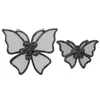 Ankiety 1pcs DIY Women Rhinestone Bow Butterfly Flower Hat Hat Heels Dekoracja uroków Clips