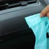 100 pièces sac poubelle de voiture étanche jetable auto-adhésif voiture poubelle biodégradable porte-ordures sac de rangement des ordures sacs de vomi