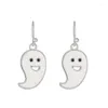 Boucles d'oreilles créoles série Halloween, accessoires, dessin animé drôle fantôme citrouille, mode féminine, bijoux assortis, cadeau tendance, 2022