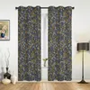 Curtain Geometric Abstract Camouflage Window Curtains For Living Room Kitchen Indoor Decor Treatment Valances