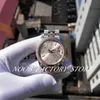 Super BP Factory Version Watch 126331 Rose Gold Armband Pink Dial Sapphire Glass 2813 Automatisk rörelse 41mm Mensklockor Diving226a