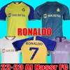 AL NASSR FC Maglie da calcio Ronaldo 2022 2023 Home Yellow Away Third 22 23 Cr7 Gonzalo Martinez Talisca Ghislain Konan Vincent Aboubakar Men Shirt