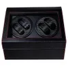 4 6 High End Automatic Watch Winder Boxwatches Lagringsmycken Holder Display Pu Leather Watch Box Ultra Quiet Motor Shaker Box1294L