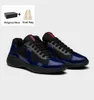 2023 Erkek Ayakkabı Üst Tasarım Amerika Kupası Spor ayakkabıları patent deri naylon örgü marka erkek kaykay Yürüyüş koşucusu gündelik açık hava sporları EU38-46