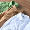 Männer Casual Hemden Männer Kleidung der 2022 Solide Oxford Camisas Baumwolle Vintage Lose Für Männer Alle-spiel Blusas hemd A04