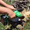 Mini motosega elettrica a batteria Ramo alto sega da taglio Macchina per potatura di alberi Attrezzo da giardino 20V Batteria al litio 4 pollici CS100