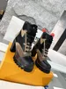 2023 حذاء الصحراء نجم Trail Trail Boots Women Boots Printing Leature Leature Winter Winter Shoes Martin Size US4.5-10