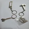 Keychains Zinc Alloy Tool Pendant Spanner Hammer Saw Axe Wrench Electrodrill Keychain Car Keyring Charms Fashion Men Women Bag Ornaments