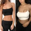 Polos dla kobiet seksowna czołg czarny kantar Kobiety Summer Camis Backless Camisole moda swobodna kobieca kamizelka bez rękawów