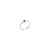 Cluster Rings 925 Sterling Silver Simple Personality Small Flower Ring Girls Korean Ins Cold Wind Fresh Fashionable Temperament Open