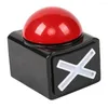 Party Supplies Game Answer Buzzer Alarm Button W/ Sound Light Holiday Family Games Toy