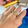 Cluster-Ringe aus massivem 925er-Sterlingsilber mit Diamant-Edelstein-Ehering, Verlobungsring, luxuriöser edler Schmuck, Geschenke für Frauen