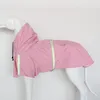 Dog Apparel S-5XL Pets Small Raincoats Reflective Dogs Rain Coat Waterproof Jacket Fashion Outdoor Breathable Puppy Clothes