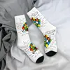 Chaussettes pour homme Math Rubix Rubixs Cube pour homme Crew unisexe amusant printemps été automne hiver robe