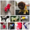 Vêtements pour chiens imperméable manteau de pluie pour chiot avec capuche vêtements imperméables réfléchissants doux respirant chat de compagnie