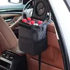 Waterproof Car Trash Can Rubbish Bin Cars Storage Pockets Portable Dustbin Garbage Bag Hanging or Mounting In Car Accessories