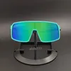 OO9406 Sports utomhuscykelglasögon designer solglasögon för kvinnor 3 lins polariserad tr90 fotokromisk cykelglas